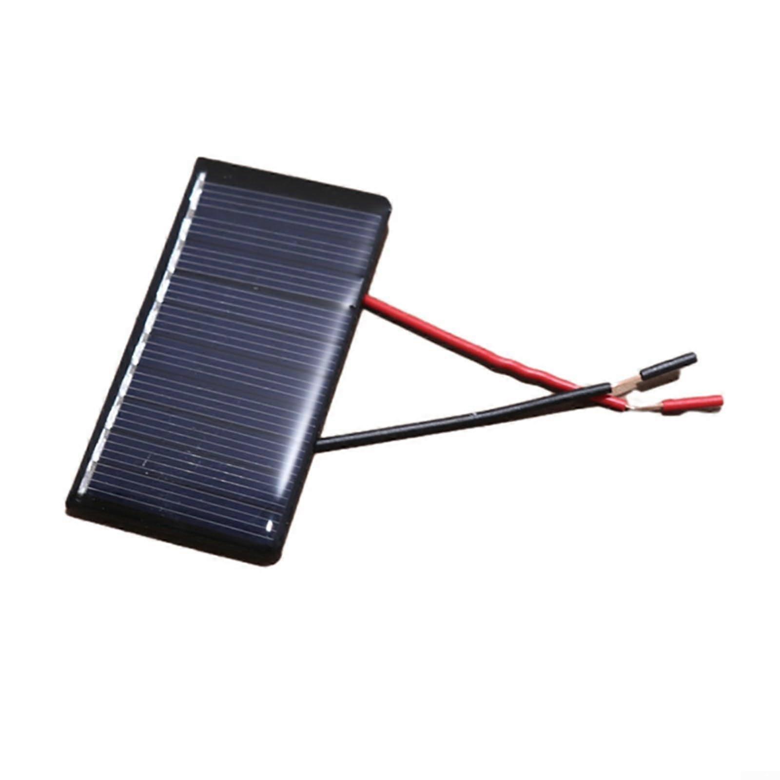 Mini Solar Panel 5V 60mA  Efficiency Cell for DIY Projects and Small Electronics