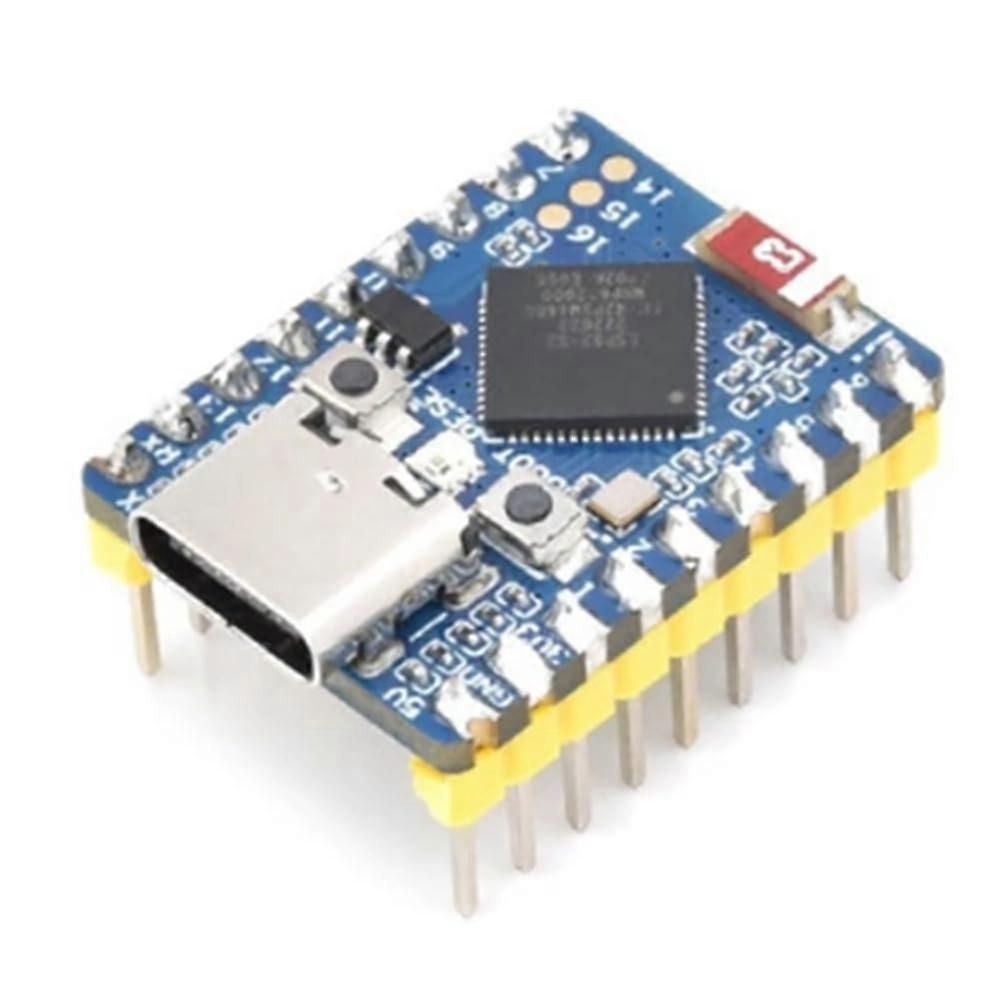 ESP32 S3 Mini WiFi Bluetooth 5.0 Development Board with Soldered Pins for Embedded Projects