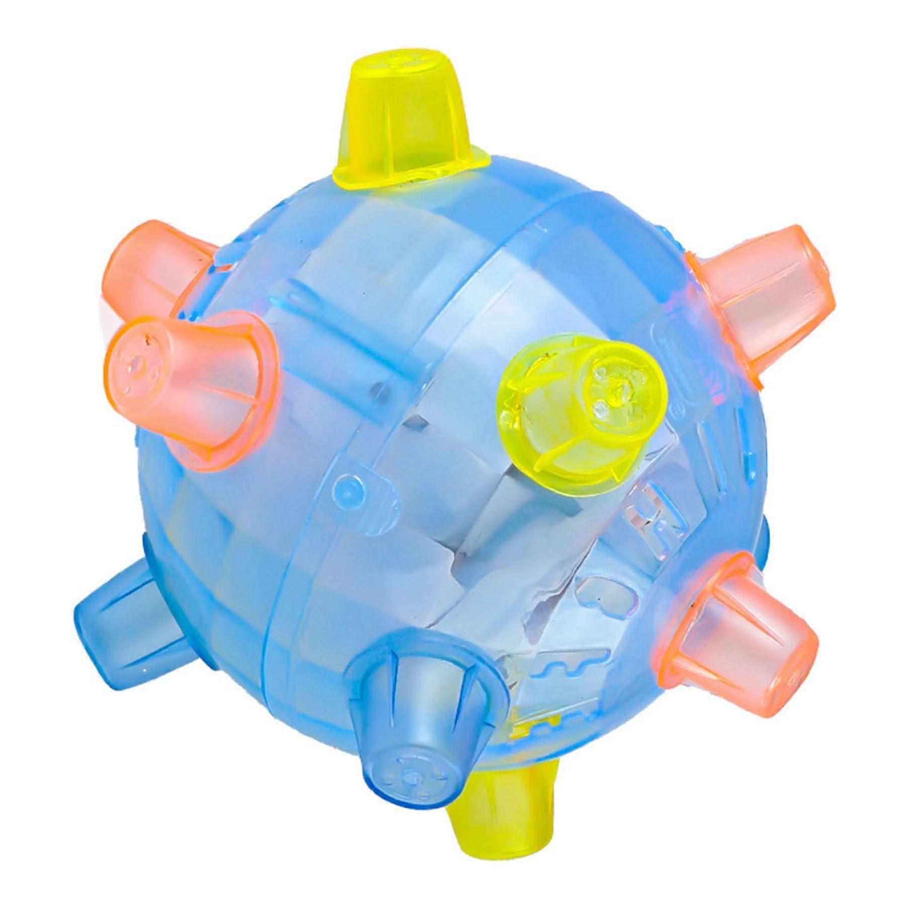 Interactive Dog Toy Light Up Bouncing Ball with Sound for Playtime and Exercise 4.7 Inch