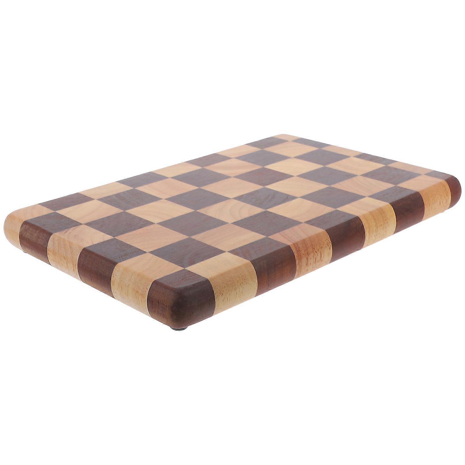 Wood Cutting Board for Meat Fruit Vegetable Chopping Multi-Color