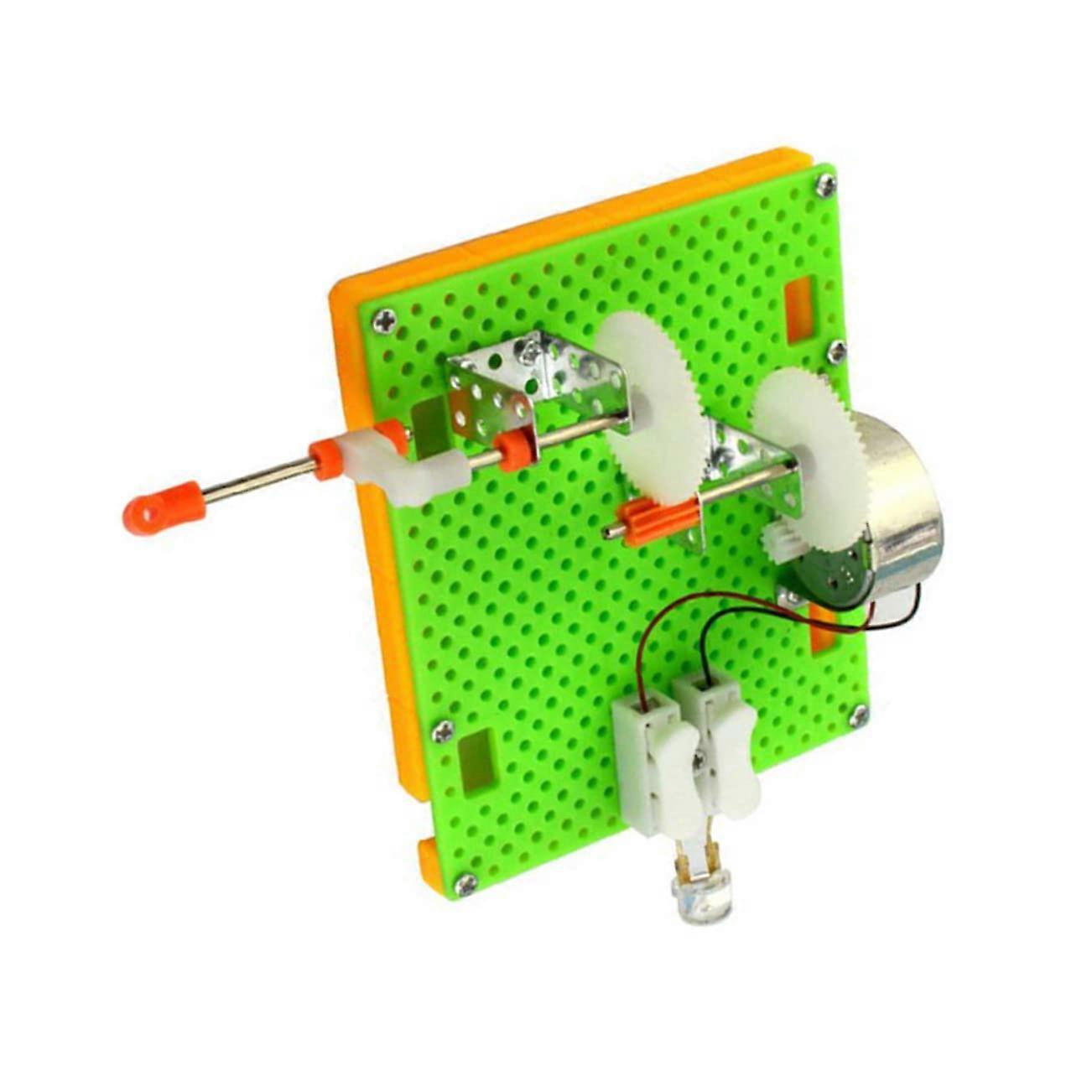 Hand Crank Generator DIY Science Kit for Kids Educational Physics Experiment Interactive Learning