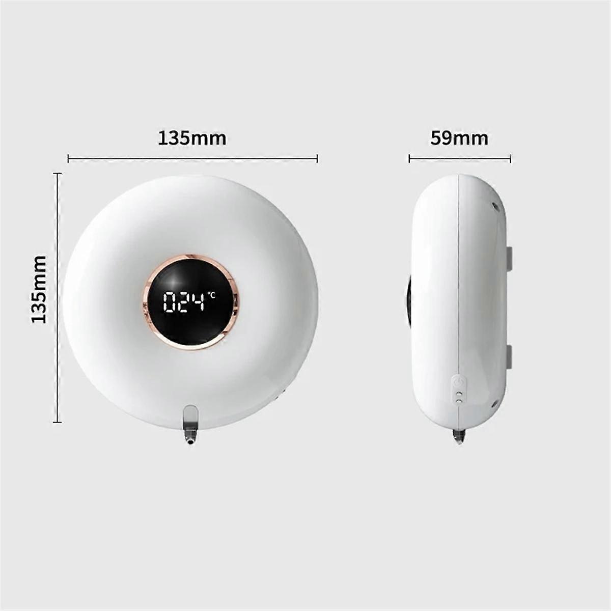 Automatic Soap Dispenser 300ML USB Chargeable Smart Foam Machine Touchless LED Display Sensor Foam