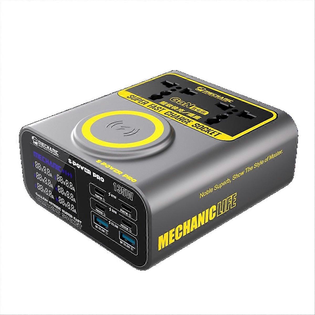  S- QC3.0 PD67W Carregamento rápido EU Plug