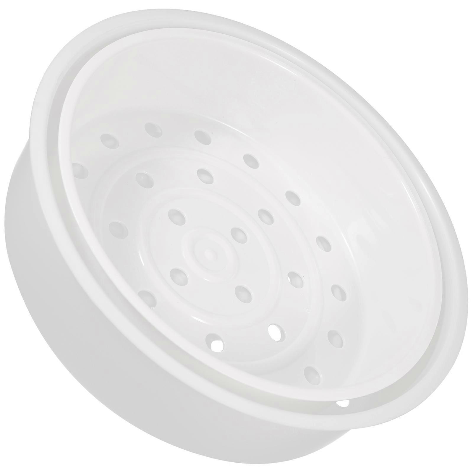 Rice Cooker Steamer Insert White 2Pcs For Taste Preservation Cooking