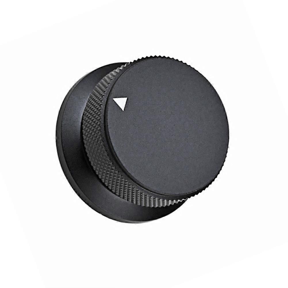 Black Aluminium Control Knob for Guitar Potentiometer Replacement