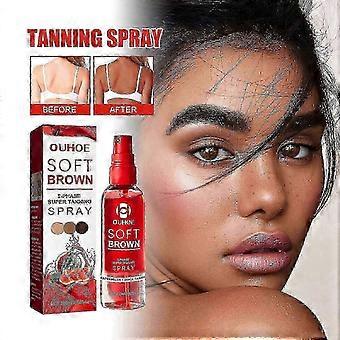 Spray Bronceador, Bronceador Al Aire Libre Autobronceador Bronce Piel Spray Hidratante Y Tonificante