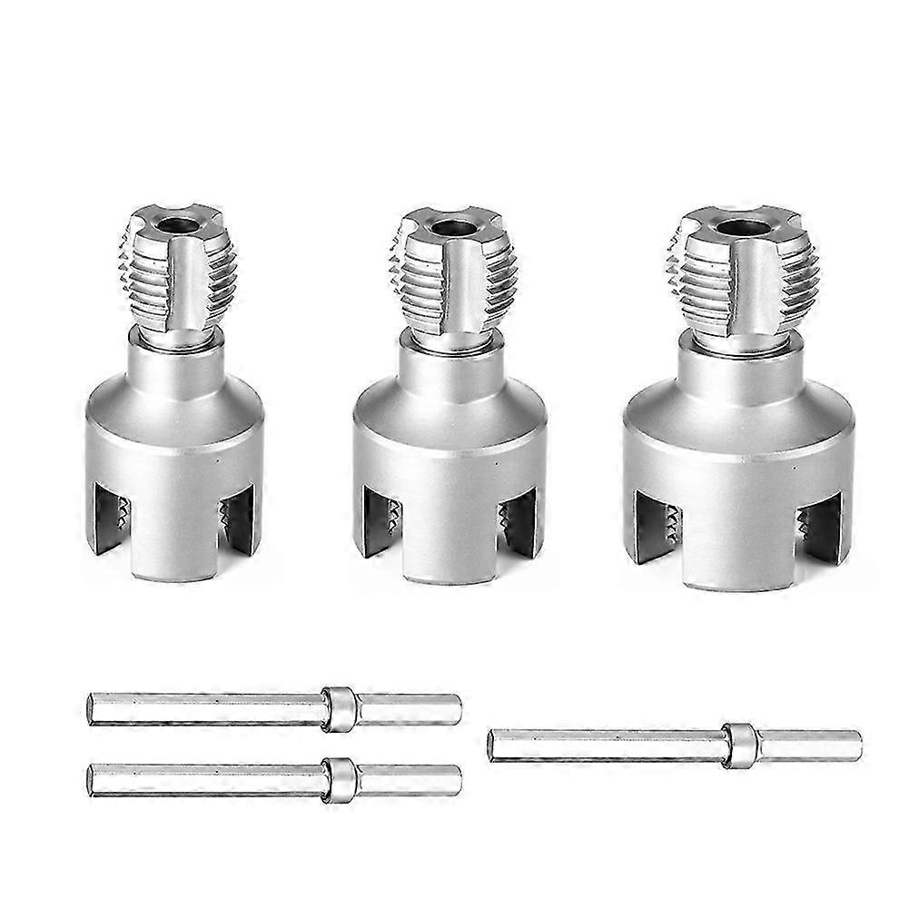 Pipe Thread Cutting Tool Integrated Internal & External Pipe Threading Tool Electric Drill for PVC Pipe Threader Kit