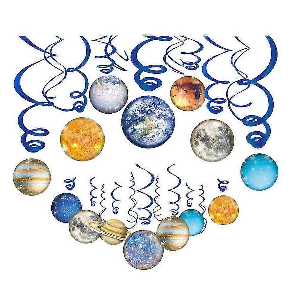 Hanging Decorations Outer Space Swirls for Decor 1Set