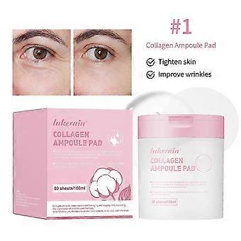Tägliche Gesichtsreinigungspads aus Baumwolle, 80 Stück, Peeling-Pads für das Gesicht, entfernt abgestorbene Hautschüppchen, hilft, Mitesser, Pickel und Komedonen zu reduzieren_DUIBW