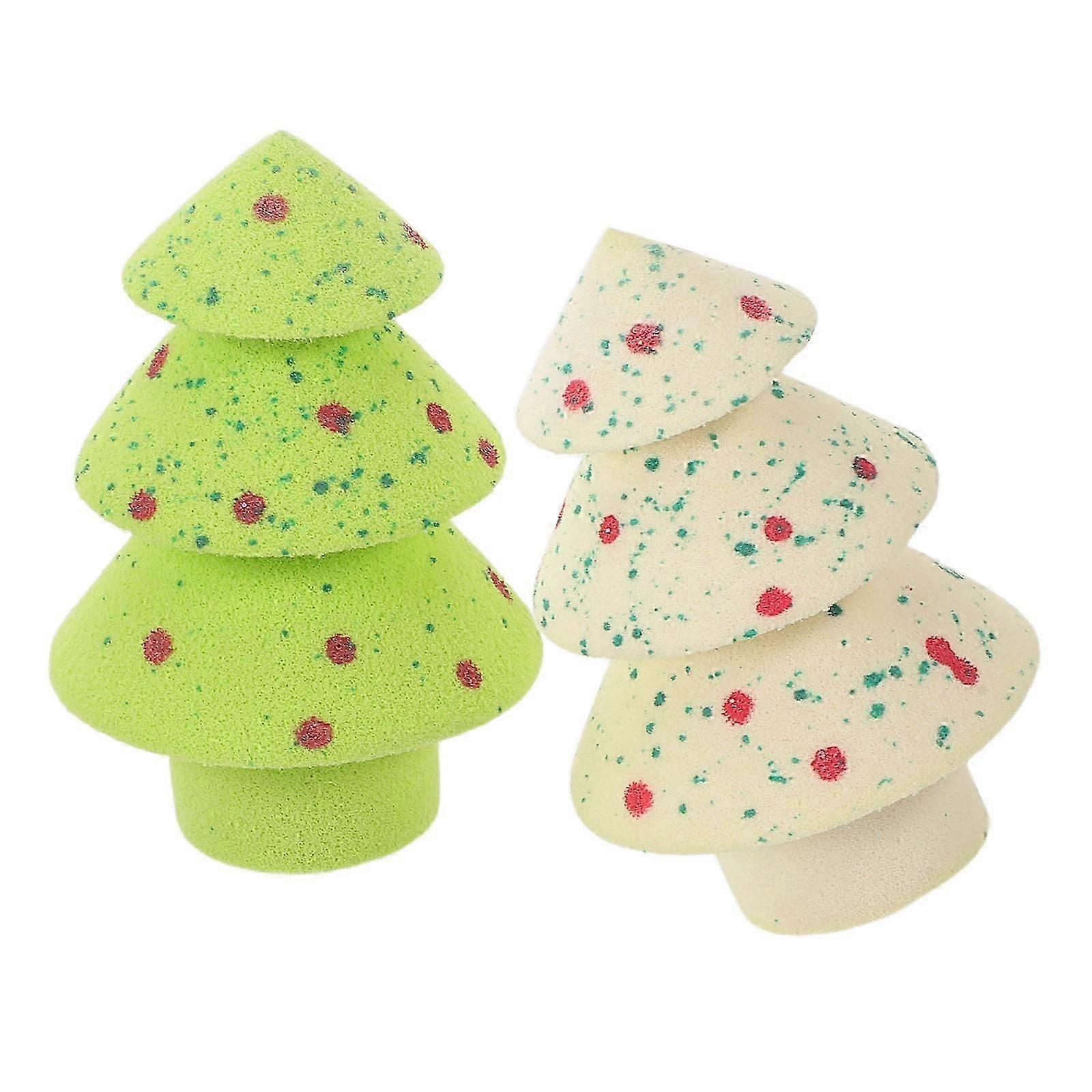 Makeup Sponge Christmas Design Soft Applicator for One Set Use