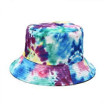 Lindo sombrero de pescador de playa Sombreros de pescador para mujer, reversible de doble cara Unisex (HATC003)