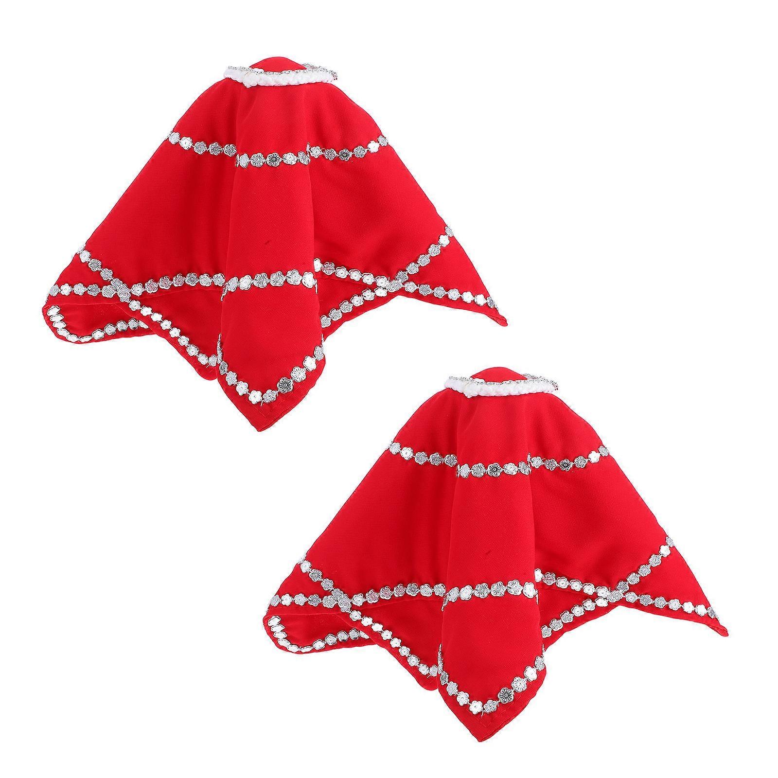 2Pcs Funny Party Performance Handkerchief Creative Stage Performance Prop