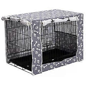 Dog Crate Cover Durable Polyester Pet Kennel Cover Universal Fit for Wire