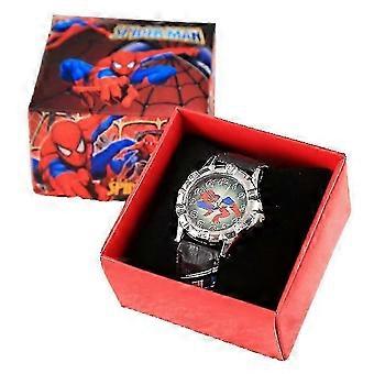 Children Spiderman Superhero Wrist Watches Kids Boys Girls Gift fast xm