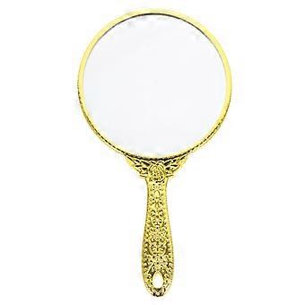 Retro håndtag spejl bærbare kvinder Makeup spejl bære håndholdt spejl