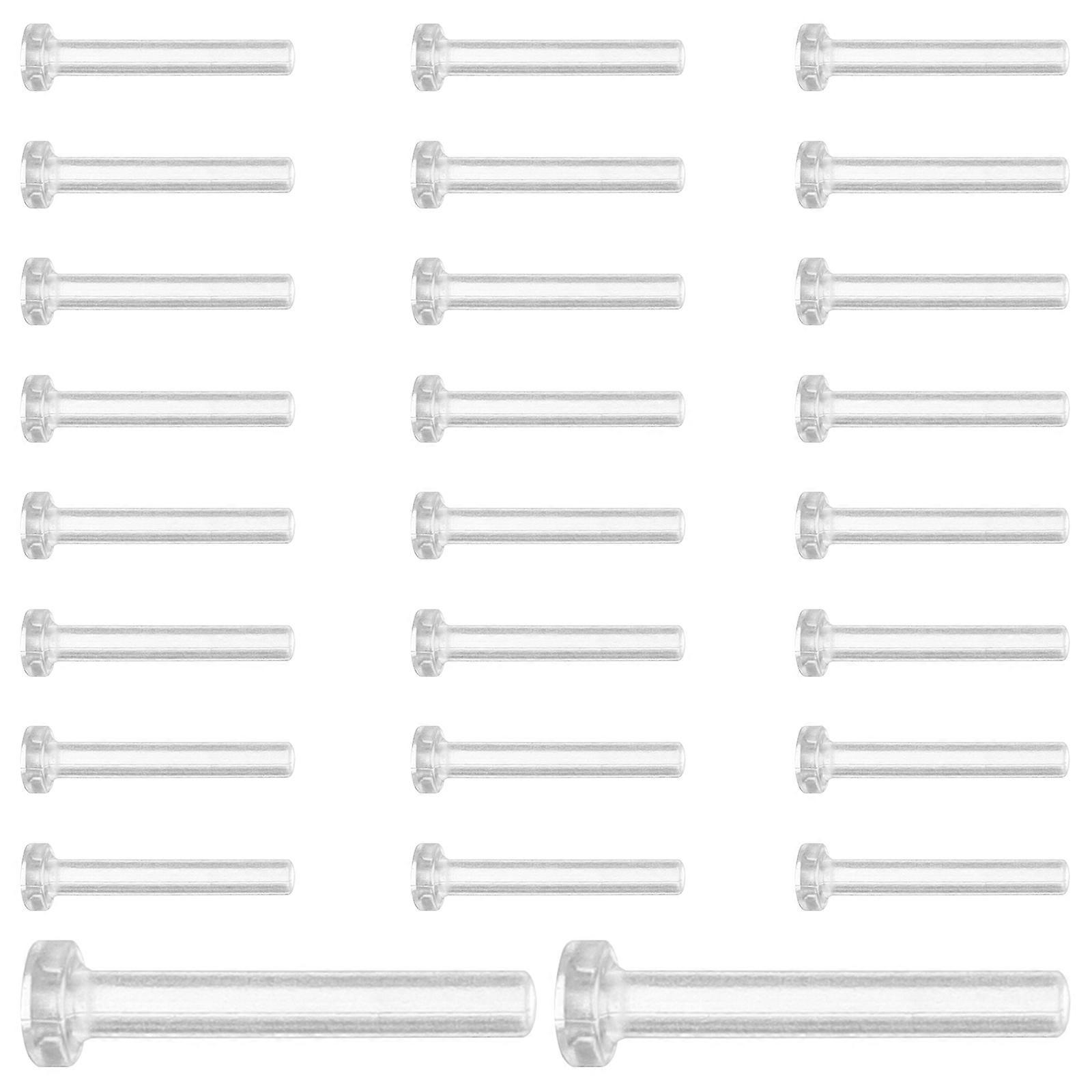 50pcs Earring Backs Earring Pin Protector Earring Stud Pin Backstops Stoppers