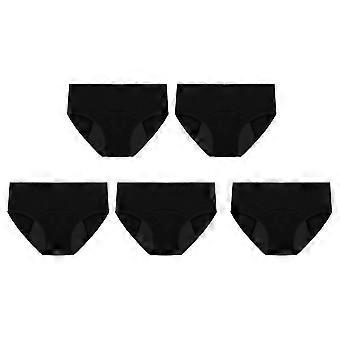 5 Pcs Menstrual Panties Absorbency Leakproof Heavy Flowing Underpants Breathable Female Incontinence Period Lingerie
