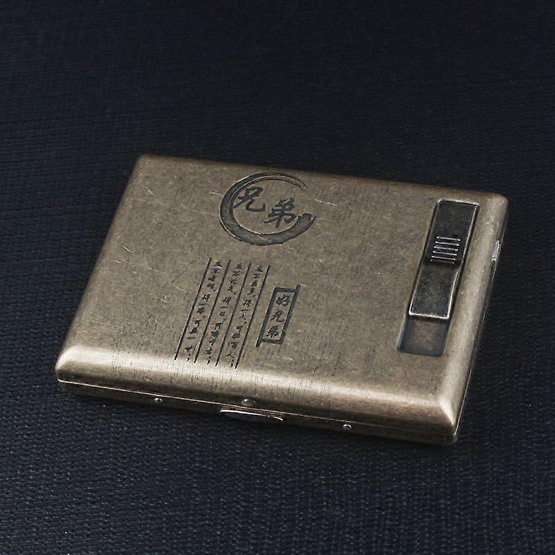 USB tungsten cigarette lighter and integrated cigarette box