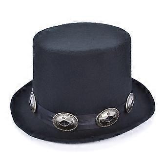 Herren Top Hat Rocker 1980er Jahre Slash Style Bh642