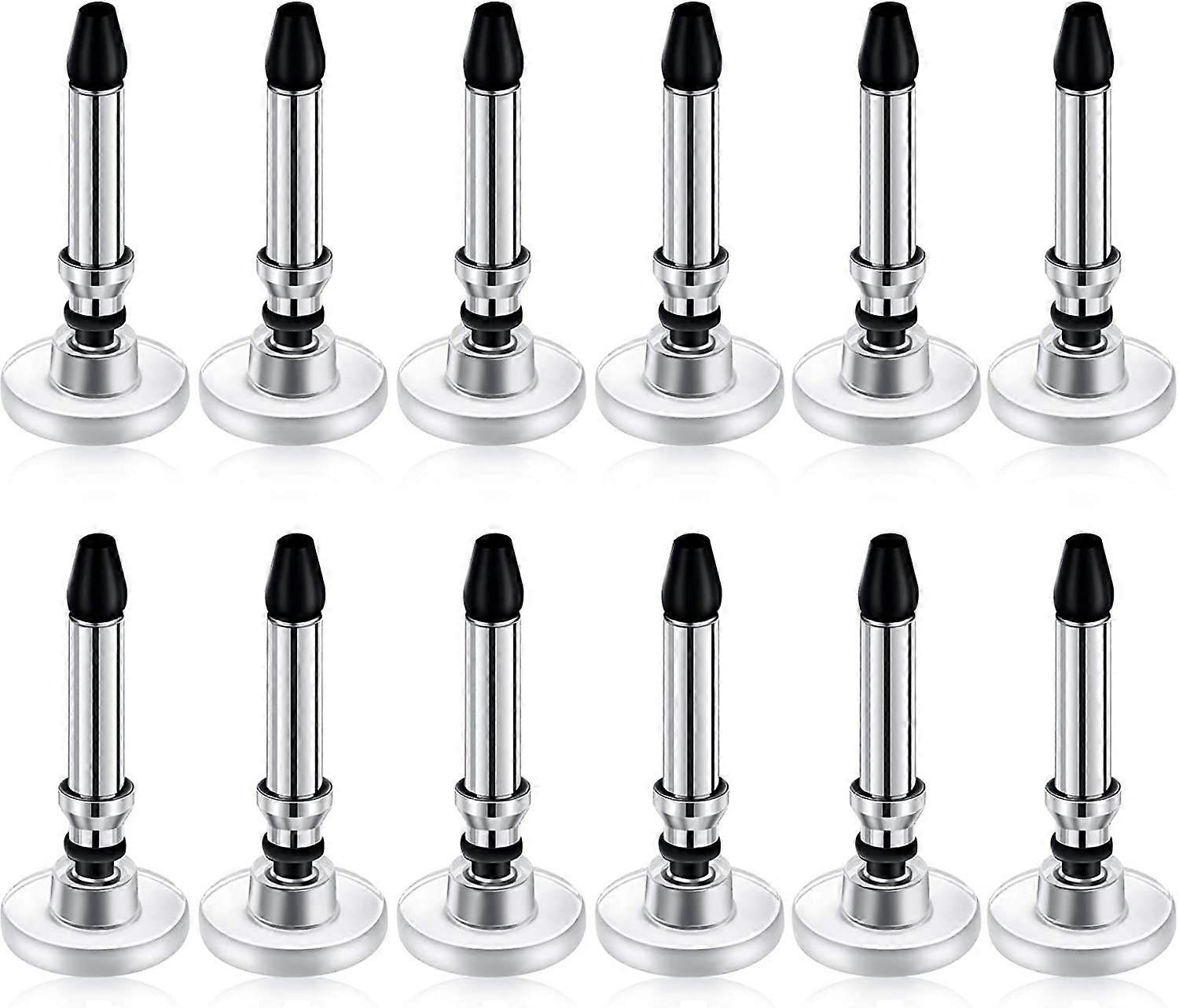 12 Pieces Universal Replacement Disc Tips Precision Round Shape Replaceable Stylus Pen Disc Tips for Touch Screen Devices