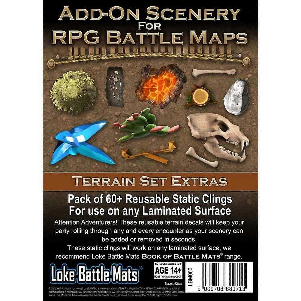 Add-On Scenery For RPG Maps Terrain Set Extras