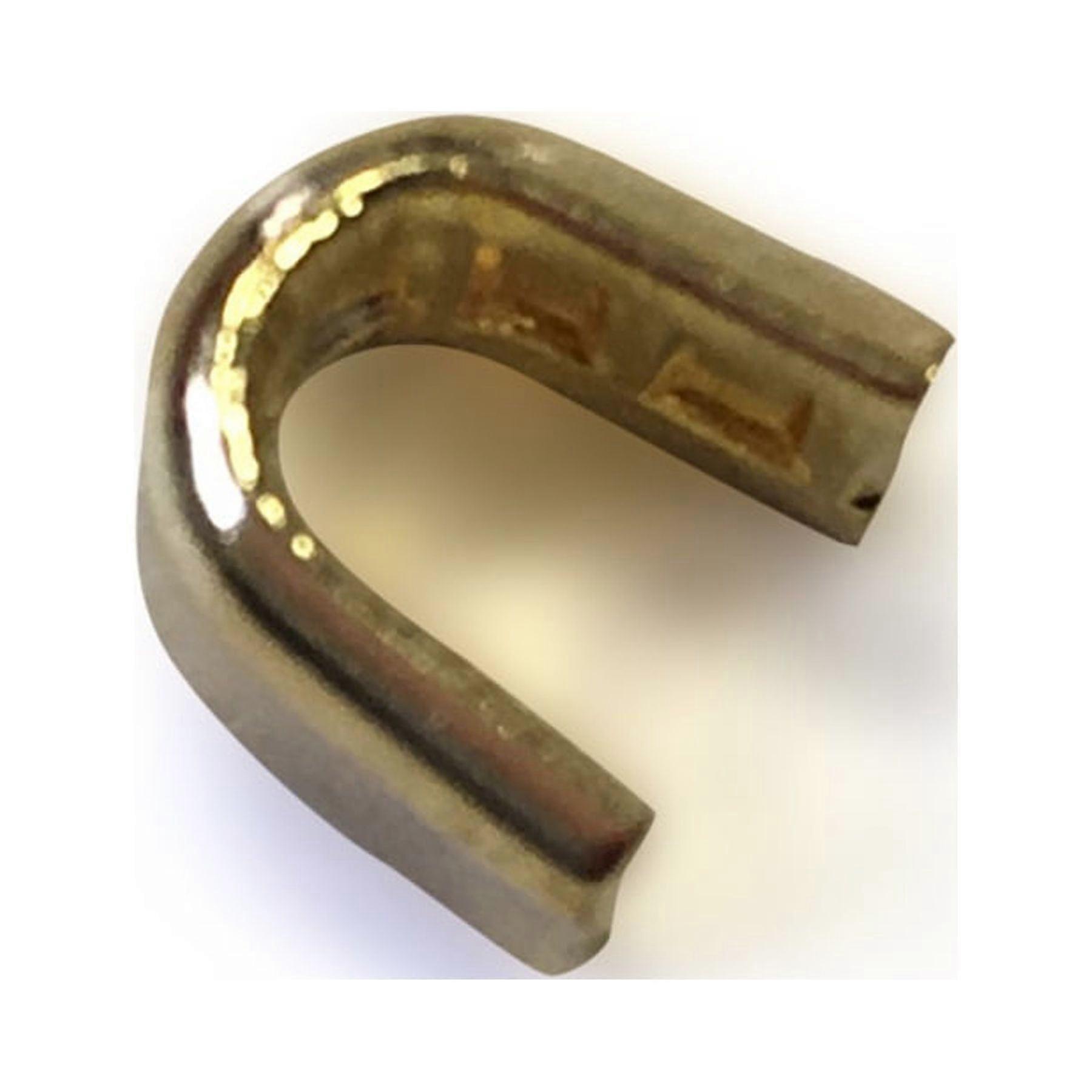 #10 Top Stop Solid Brass Zipper Hardware - 20 pairs