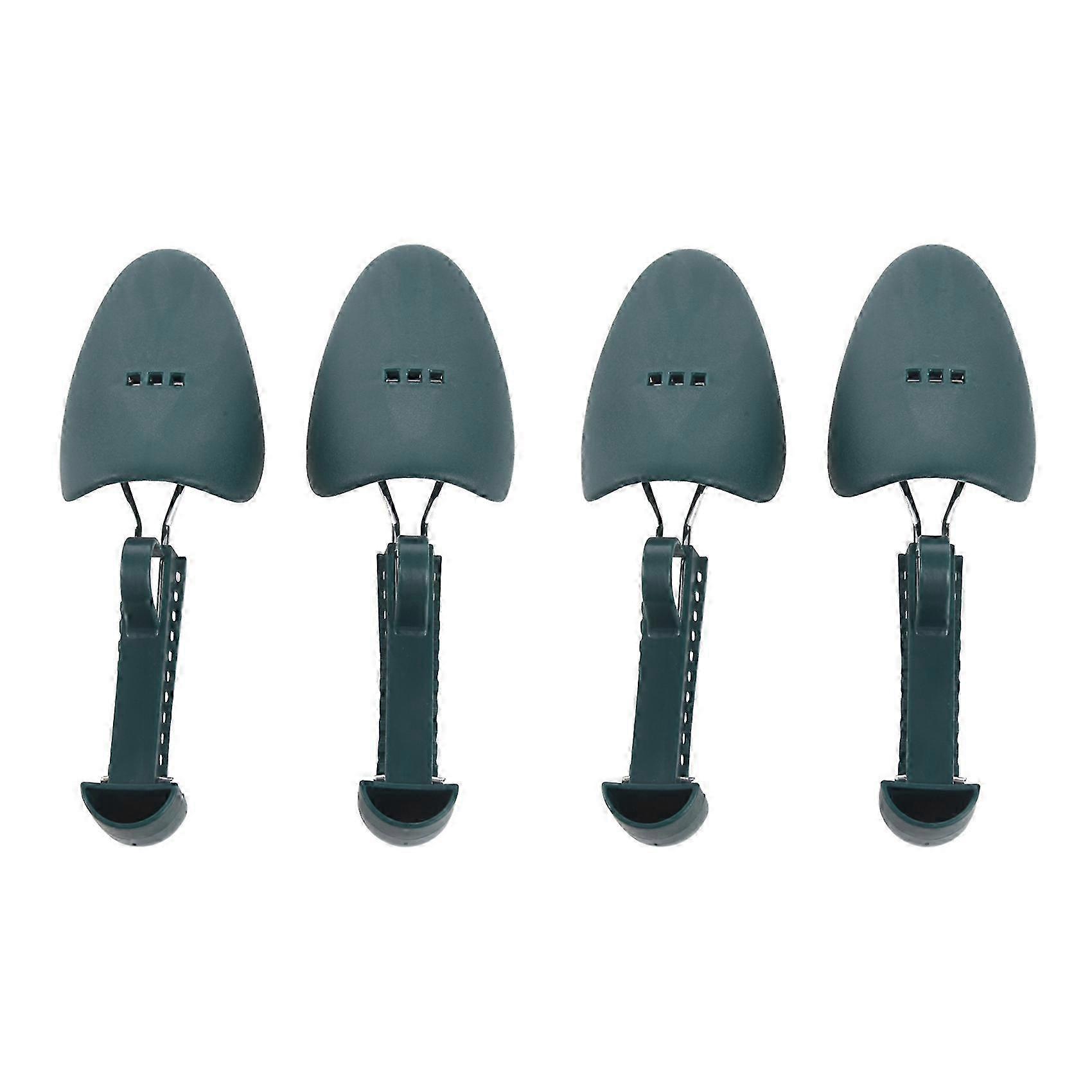 4X Shoe Tree Men Plastic Green