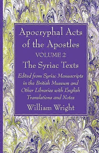 Apokryfe Apostlenes gjerninger bind 2 De engelske oversettelsene - William Wright - Paperback - en bok