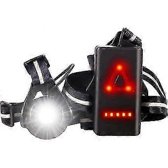 Reliable chest light for running, USB rechargeable LED chest light, 500 lumens, 90 adjustable beam angle