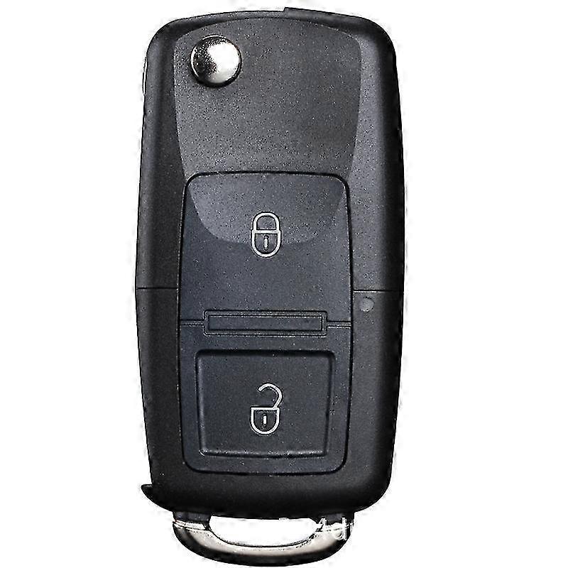 2 Button Flip Key Shell Black
