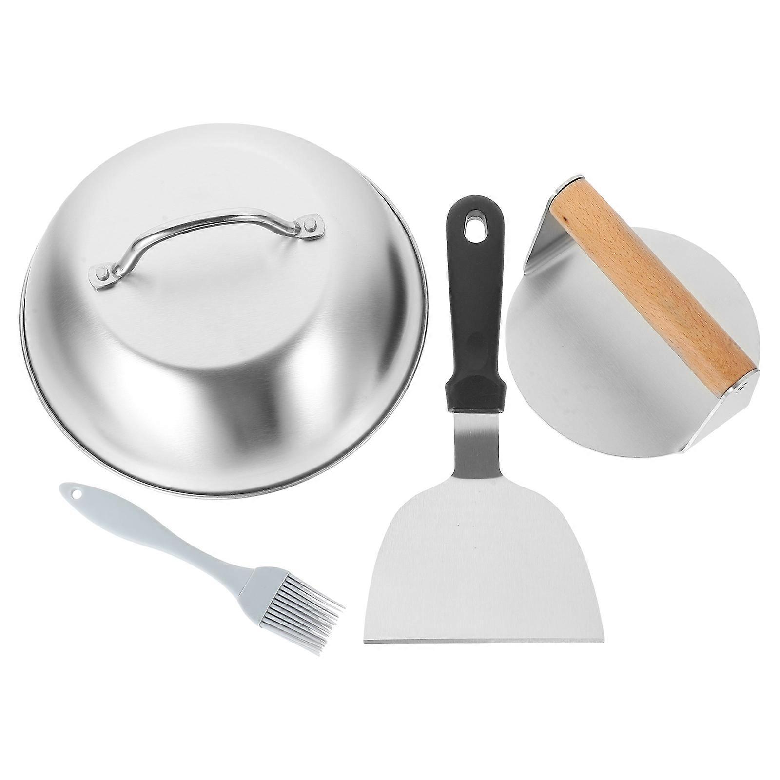 Handle Burger Patty Press for Kitchen Use 1Set