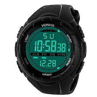 Sports Watch Men Analog Digital Military Silicone Army Sport LED Horloges Wrist Watches Men 26-27s