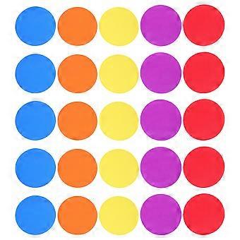 Carpet Marker Round for Game Training 30Pcs Assorted Color