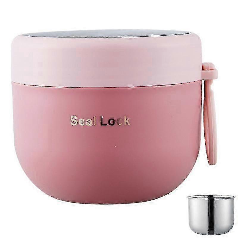 600ml Leak-proof Double-walled Soup Cup