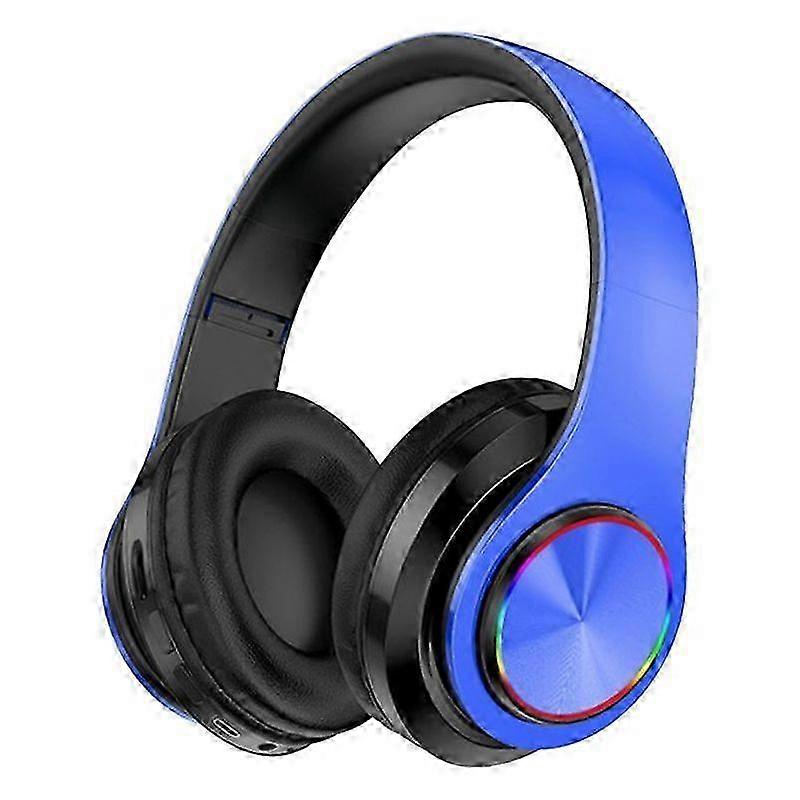 Wireless Foldable Headphones Blue Pulse