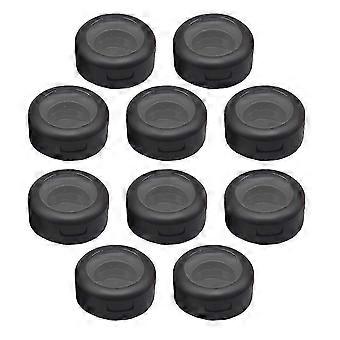 Empty Eyeshadow Box Compact For Storage Use 10Sets Silver Cases