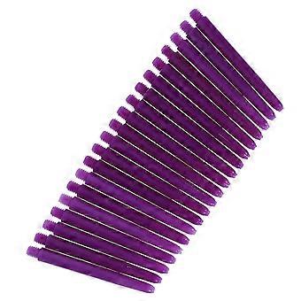 Threaded Dart Shafts, Purple Nylon, Durable Stable Easy to Install, For Indoor Outdoor Casual Professional Dart Games, 20Pcs Kit