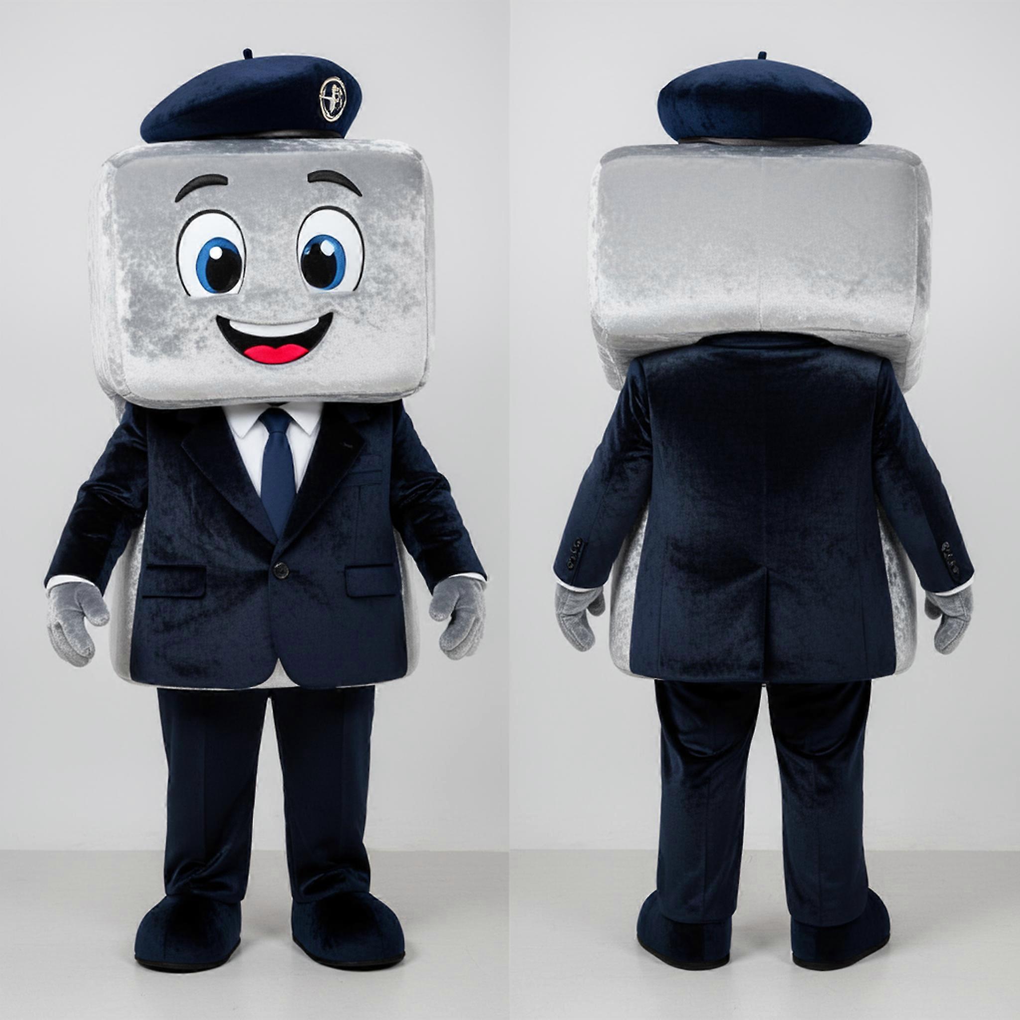 MASTICOT Silver Smooth Ice Mascot
