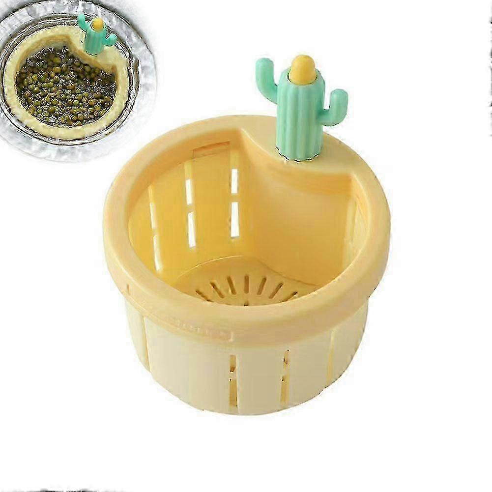 Cactus Sink Strainer - Kitchen Drain Filter with Press Button for Easy Cleaning, a