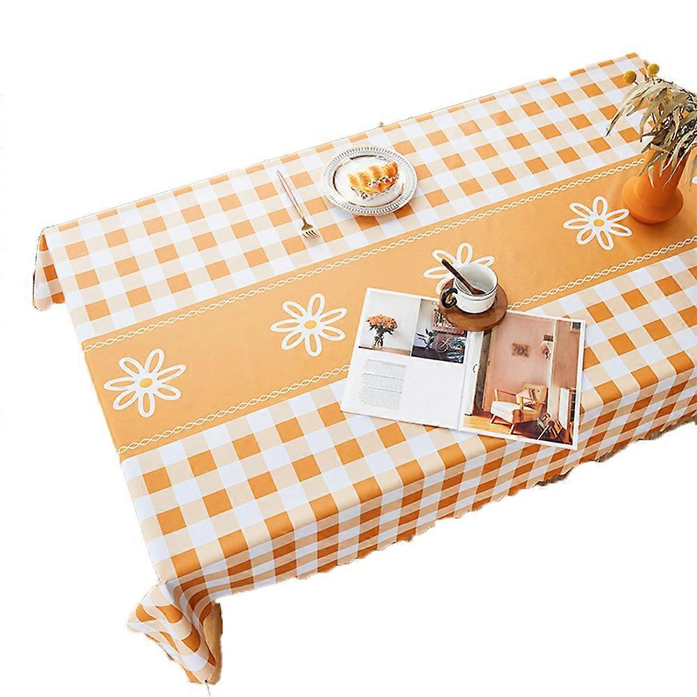Rectangle Waterproof Crease-Proof Tablecloth