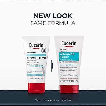 Eucerin Advanced Repair Hand Cream For Dry Hands 2.7 Oz