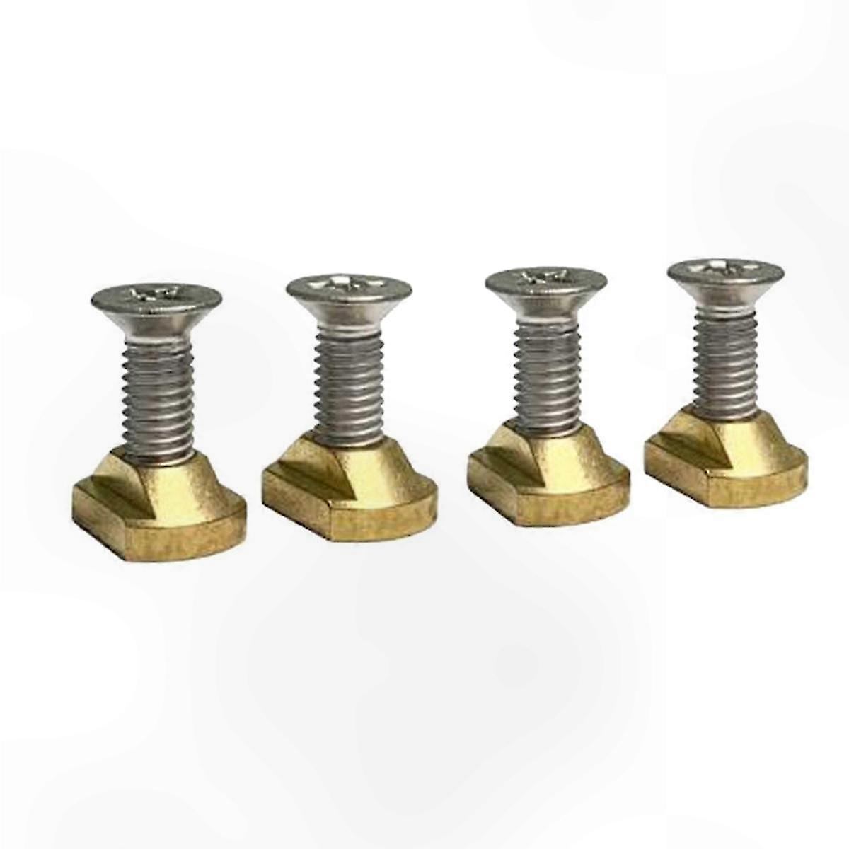 Brass T-Nuts M8 for Hydrofoil Mounting