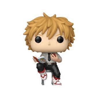Funko Chainsaw Man Denji Reading Pop! Vinyl Character Display Collectible Figure