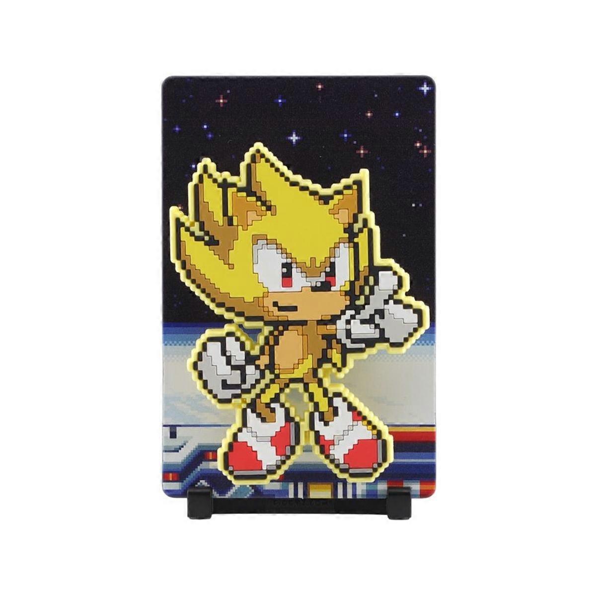 Figurine collection Sonic le Hérisson, Super Sonic (version moderne), 10,9 cm.