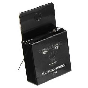 PreInked Eyebrow Mapping String 10m Black Thread for Precise Professional Brow Design
