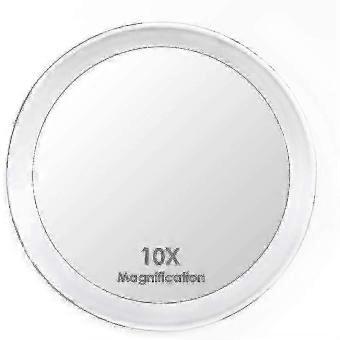10X Magnifying Mirror With 3 Suction Cups, Makeup Mirror With 10X Magnification core