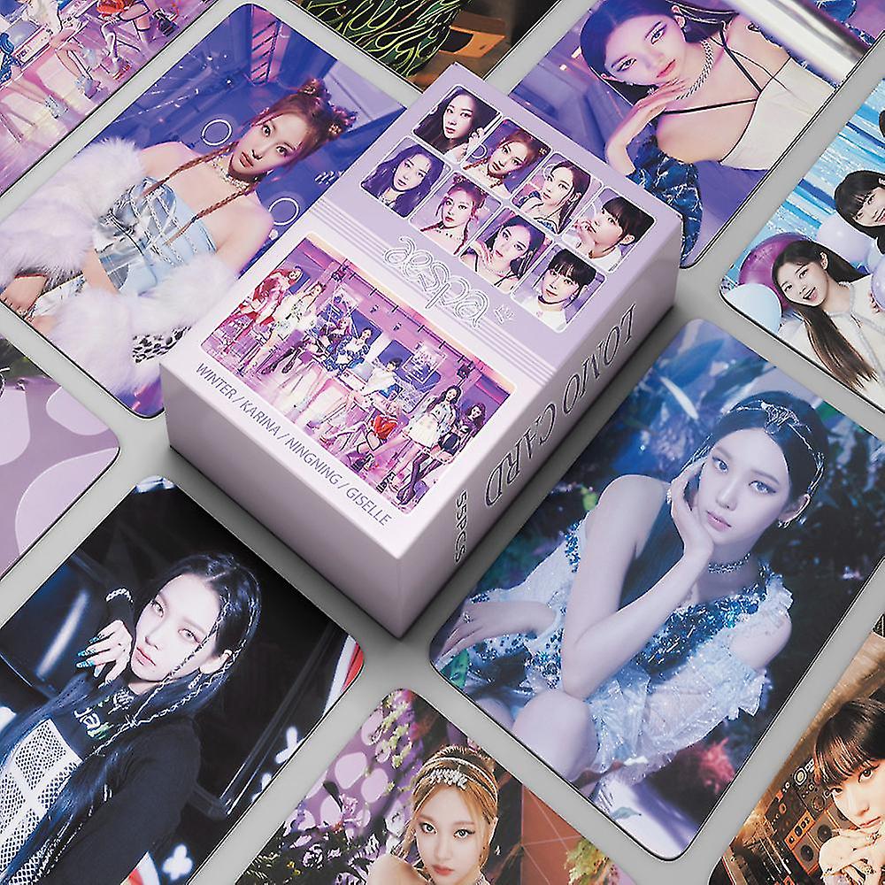 55pcs / مامامو المعجبين الصور لومو بطاقة يقول: مامامو أفضل أغنية هواشا لو ون Xinghui الناس ألبوم الصور هدية المعبود بطاقة Postc