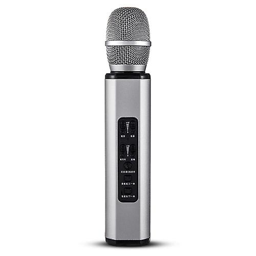 K6 Bluetooth 4.2 Karaoke Live Stereo Sound Wireless Bluetooth Condenser Microphone