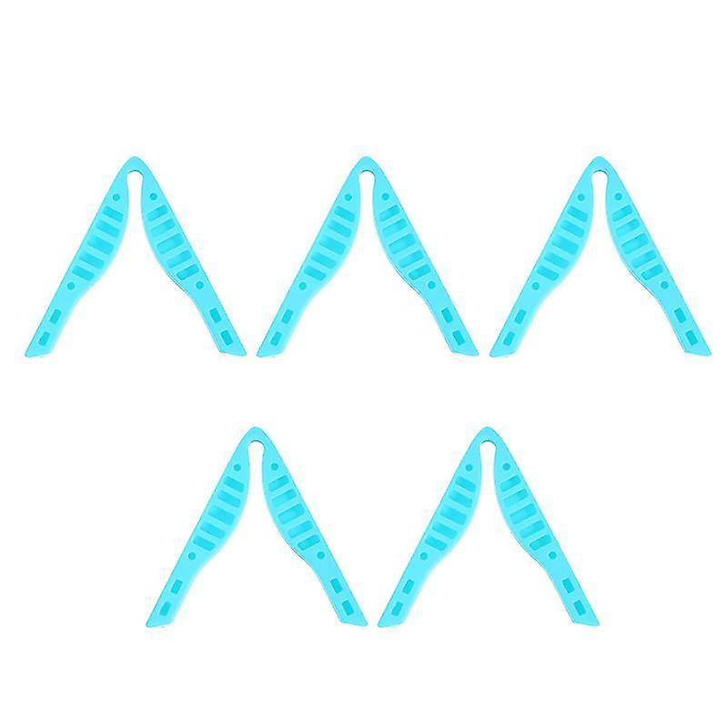 9X9x1cm Unisex Swimming Nose Clips 5pcs Silicone Nose Bridge Strips Nose Protective Strip Face Mask