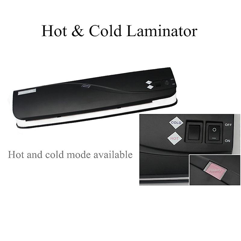 A4 9 Inch Office Hot&cold Photo Laminator Roll Laminator Thermal Laminating Machine For A4 Document Photo Fast Laminating Speed